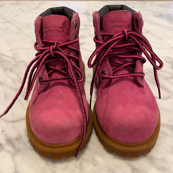 Timberland Other - Magenta Timberland Boots